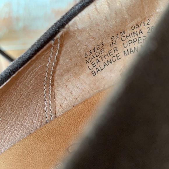 Clarks Indigo Chocolate Brown Suede Leather Heels - Picture 9 of 9